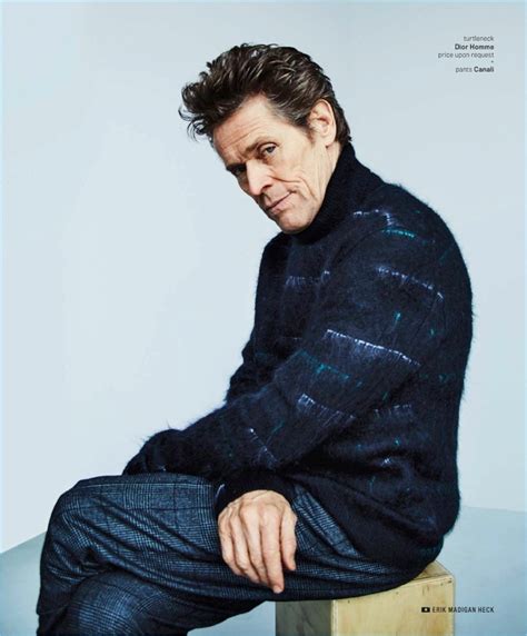 willem dafoe photoshoot